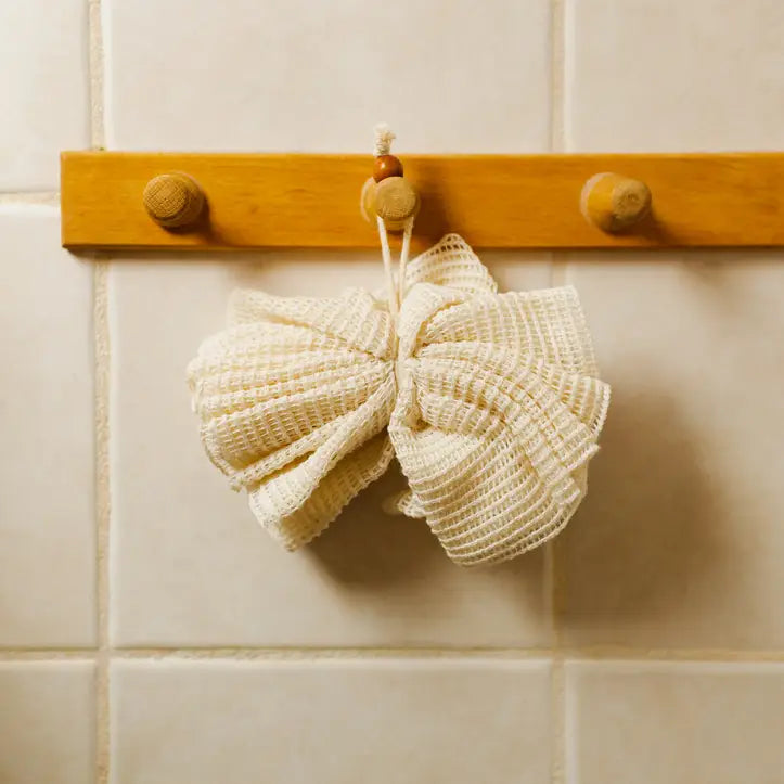Naturally Exfoliating Ramie Bath Cloth | Sustainable & Plastic-Free