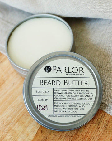 Parlor by Pantry - Beard + Mustache Butter | Beard Control Balm