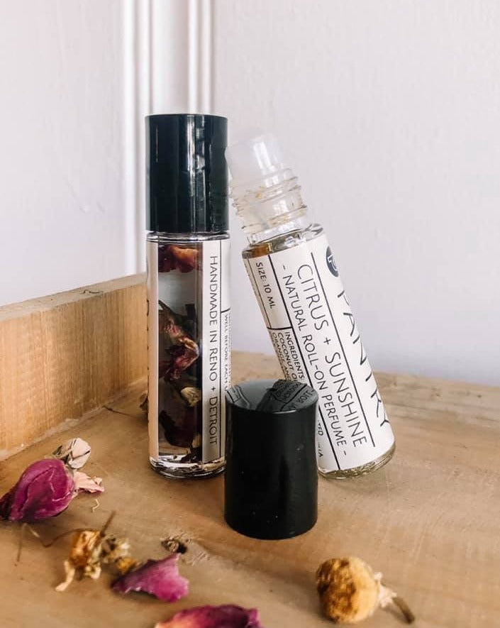 Natural Roll-On Perfume with Essential Oils | Pantry Products