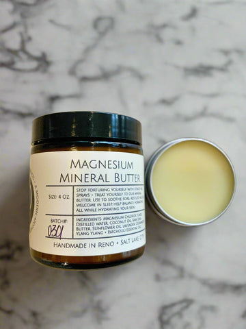 Magnesium Butter – Deep Relaxation + Nourishment for Body + Mind