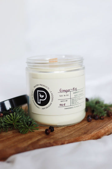 Limited Edition:  Hand-Poured Soy Wax Candles - Phthlate-free, Clean Burning