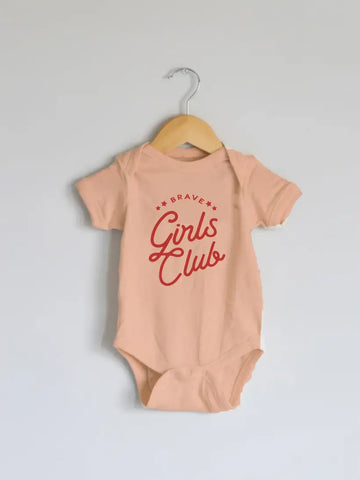 Brave Girls Club - Organic Cotton Baby Bodysuit/Onesie