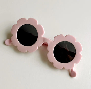 Baby + Toddler Flower Flexible Frame Sunglasses - 100% UV400 protection!