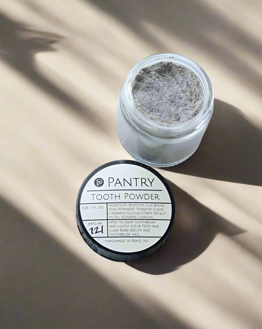 Tooth Powder Can Tooth Powder - Low-Waste Mineral Toothpaste
