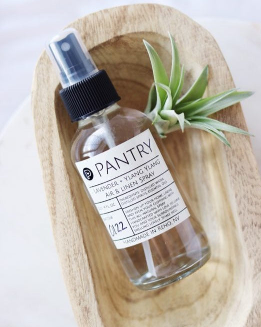 Natural Air + Linen Spray - Freshen the air without toxic fragrances.